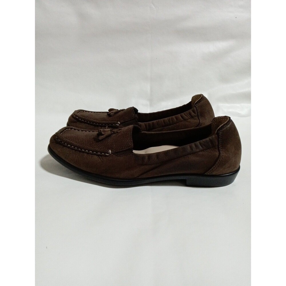 Women’s SAS Hope Slip On Brown Leather Tassel Comfort  Loafers 7.5 Shoe USA - Picture 11 of 14